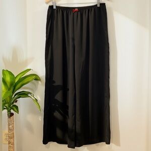 Satin Black Lounge Pant